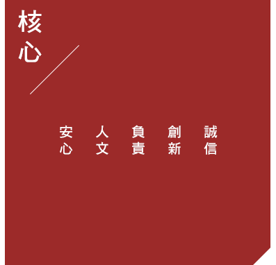 安心人文負責 創新誠信